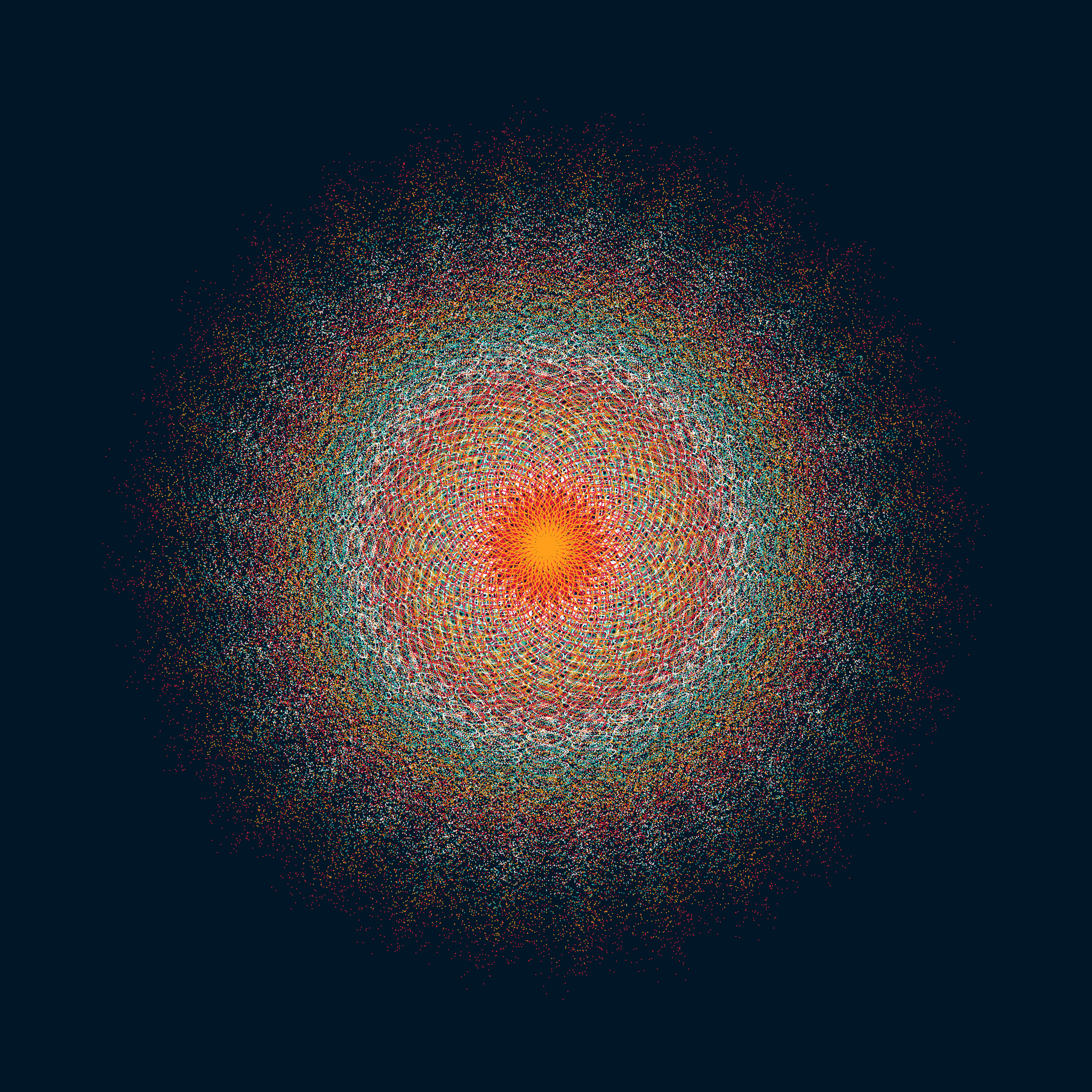 CIRCULAR MURMURATIONS #105 static token preview