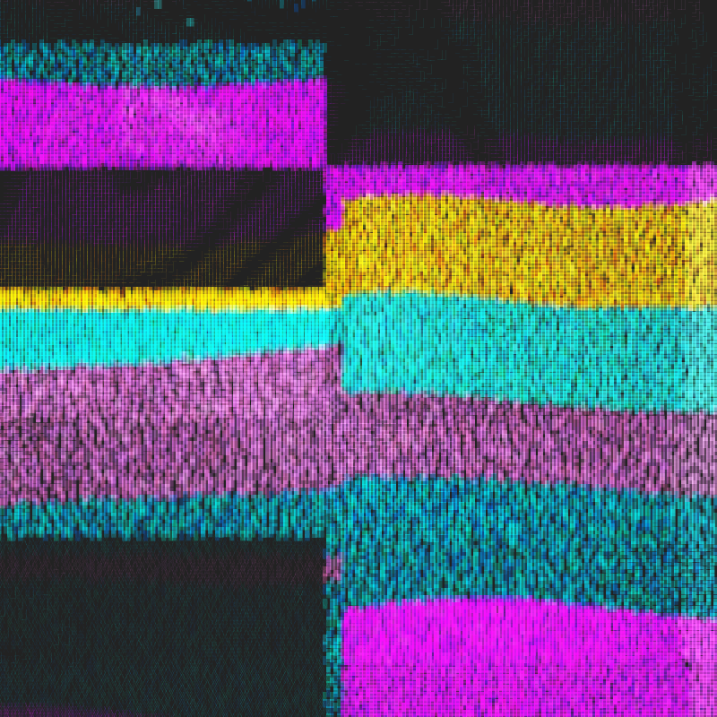Vapor Glitch (ghost in the noise) #19 static token preview
