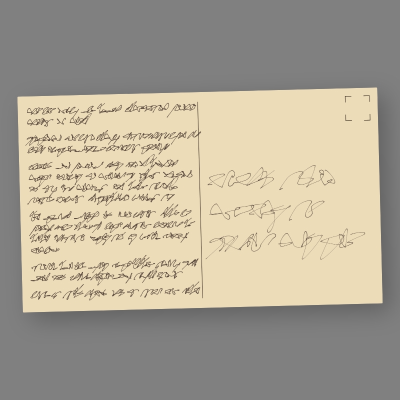 Unmailed Postcards #6 static token preview