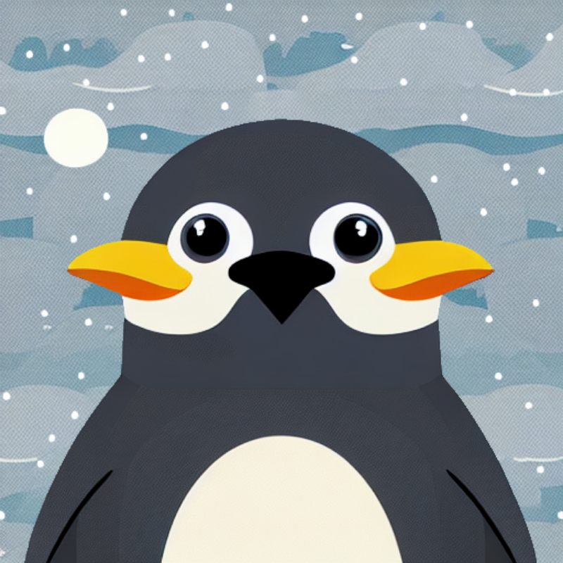 Penguillusion #1 static token preview