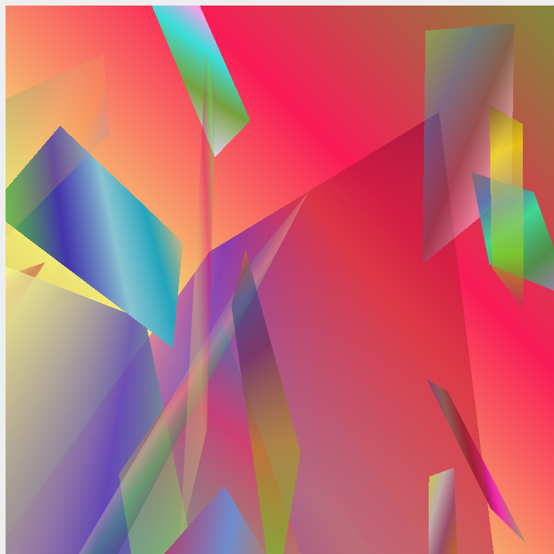 random divs with gradient and perspective #21 static token preview