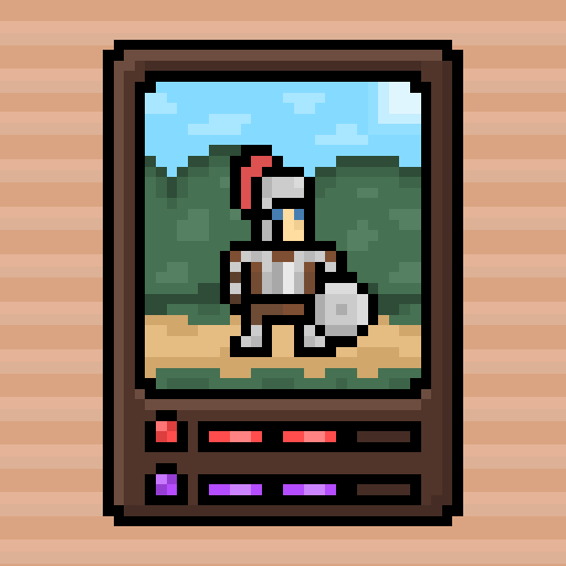 Pixel Knights #8 static token preview