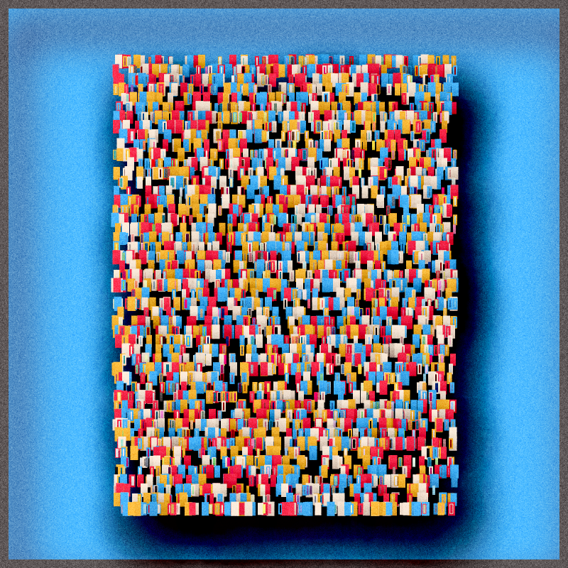Floating Bookshelves #24 static token preview