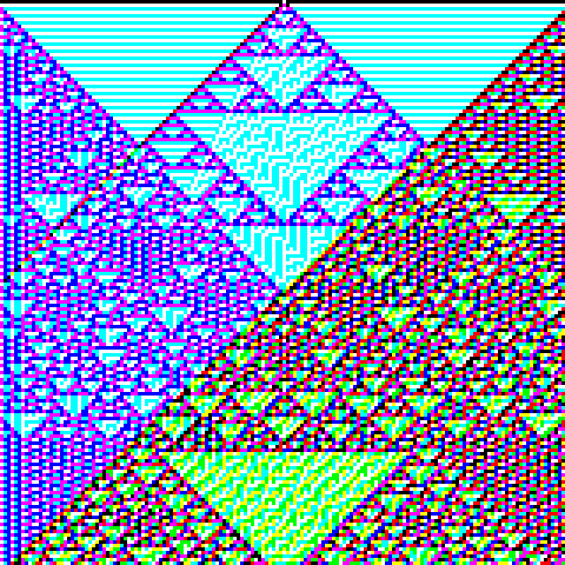 RGB Elementary Cellular Automaton #949 static token preview