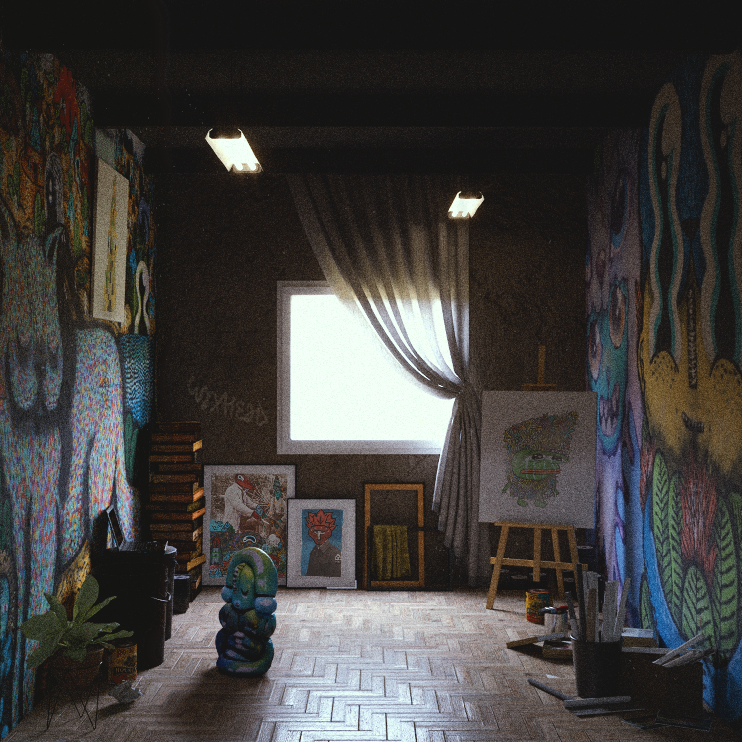 Everlasting Waxhead studio #24 static token preview