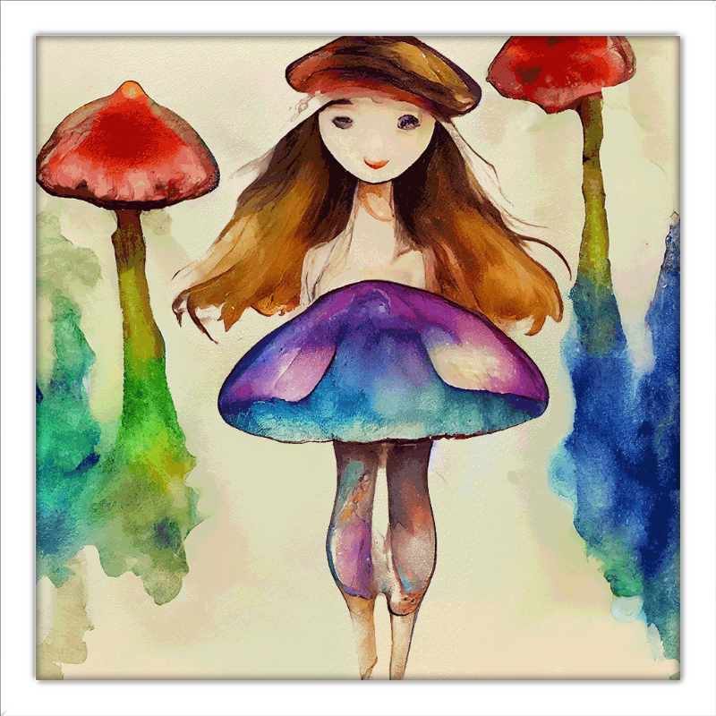 Alice and Mashroom #3 static token preview