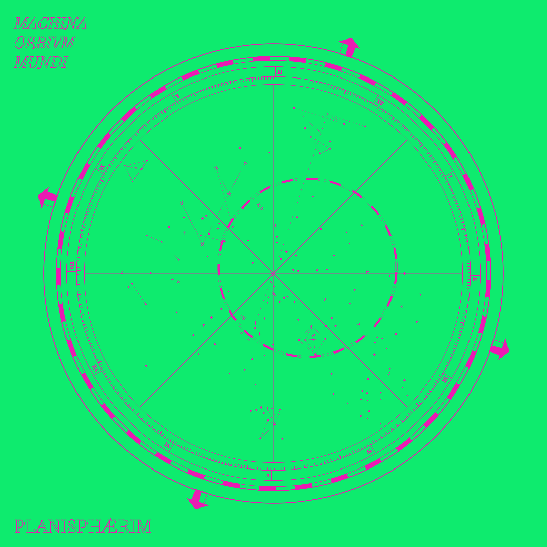 A Fictional Map Of Constellations #3 static token preview