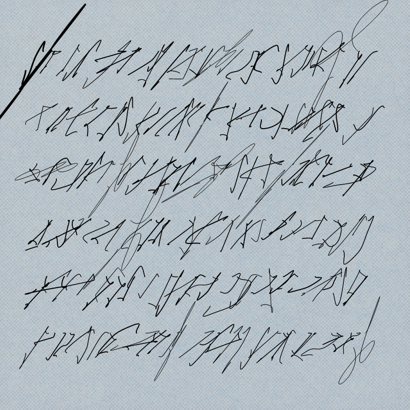 asemic #21 static token preview