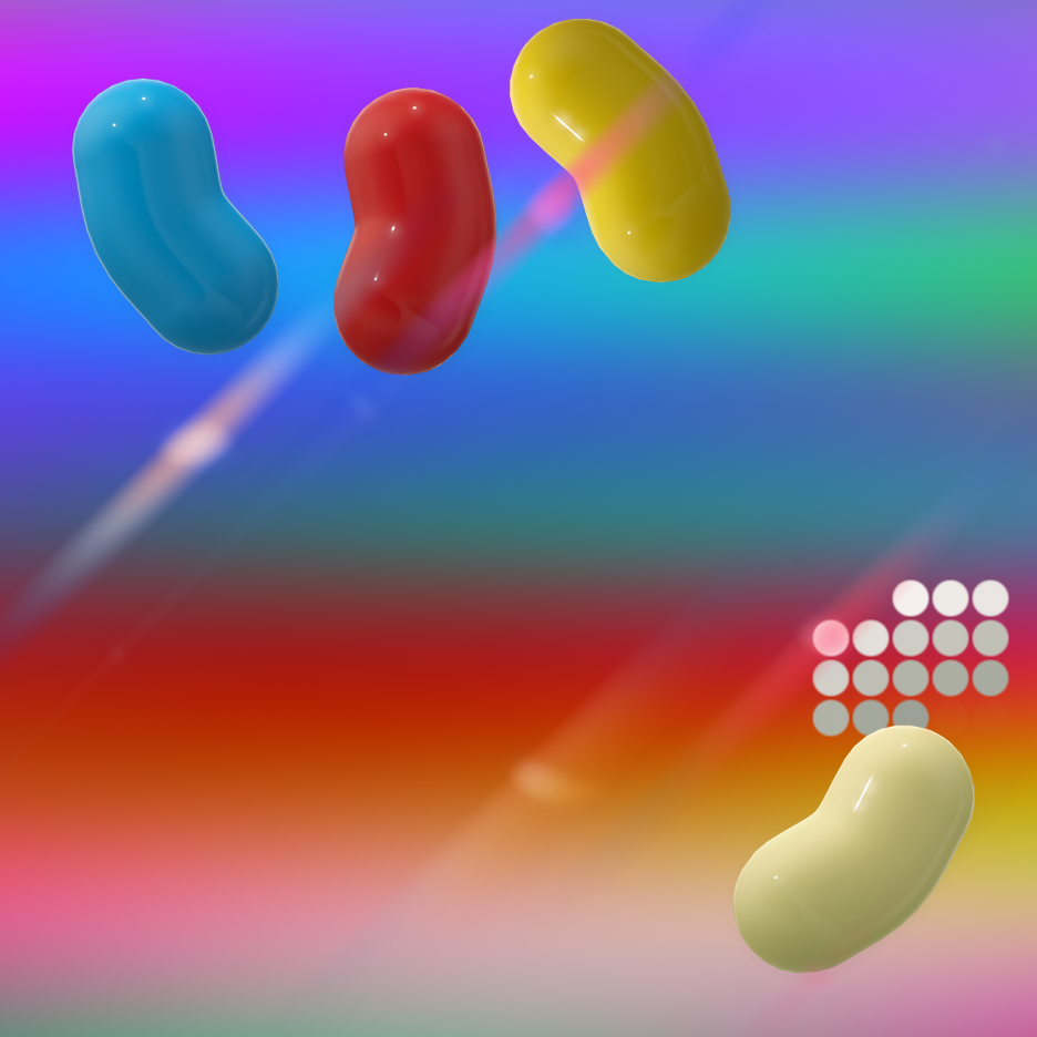 Jellybeans & Polkadots #1 static token preview