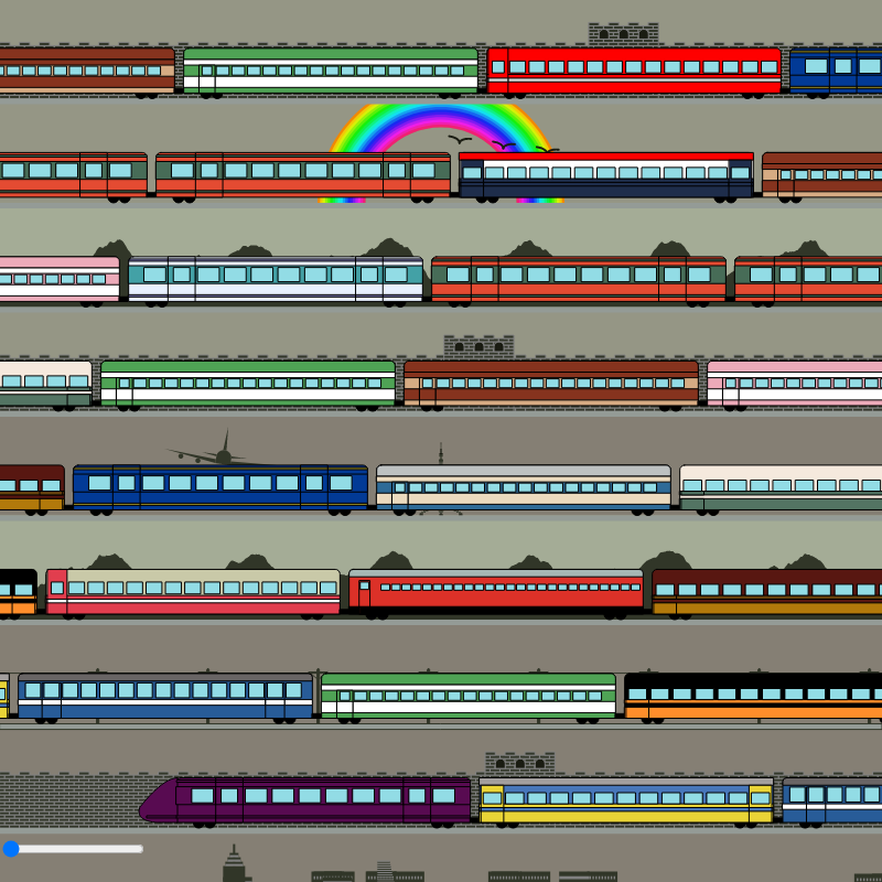 Choo Choo Train #49 static token preview