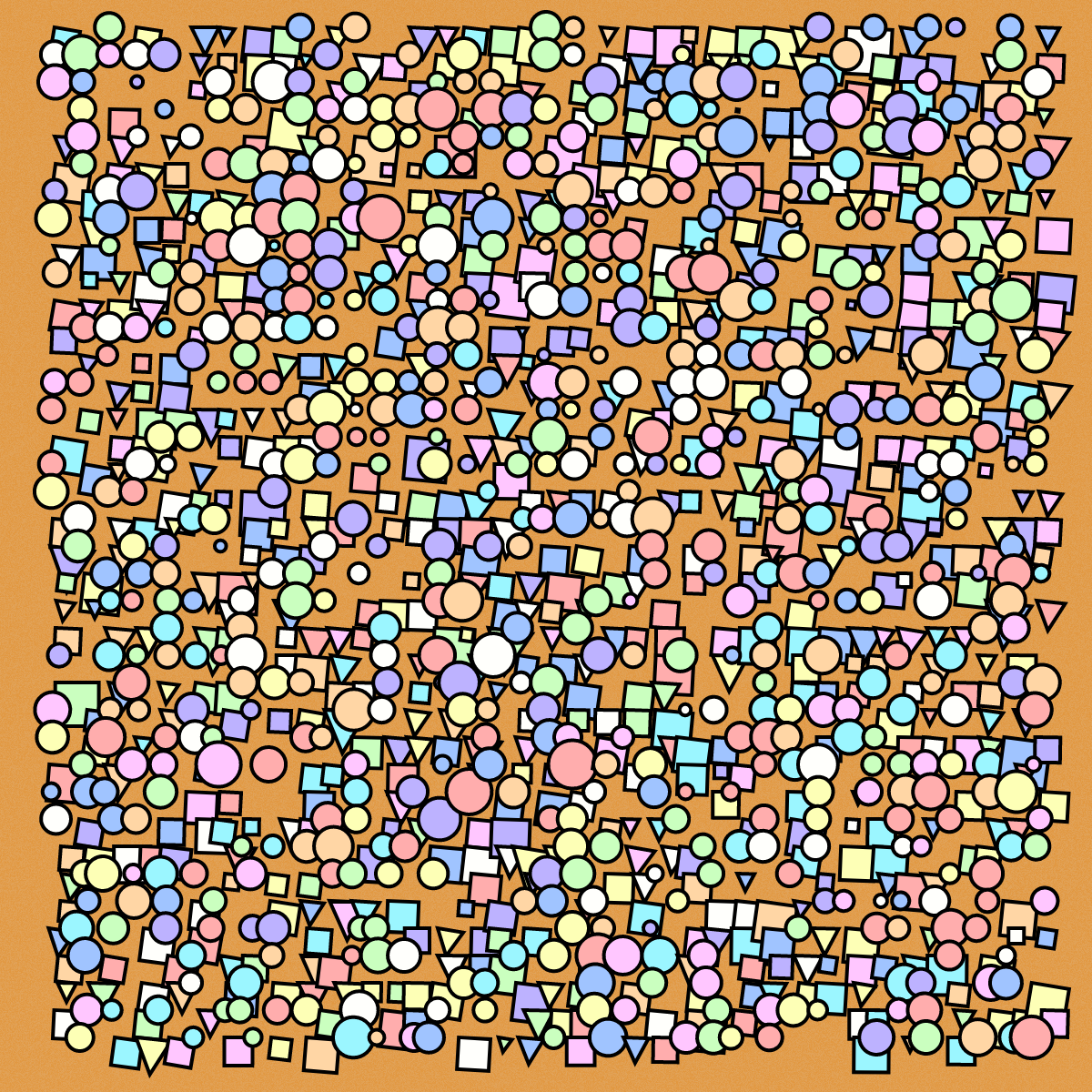 Geometric Mess #20 static token preview