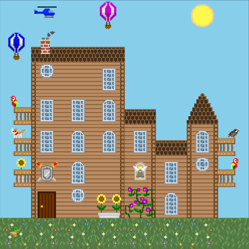 2D Mansion #781 static token preview