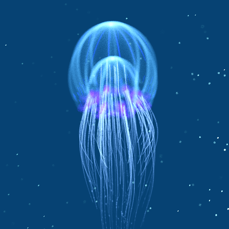 Creatures of the Deep #1 - The Jellyfish #13 static token preview