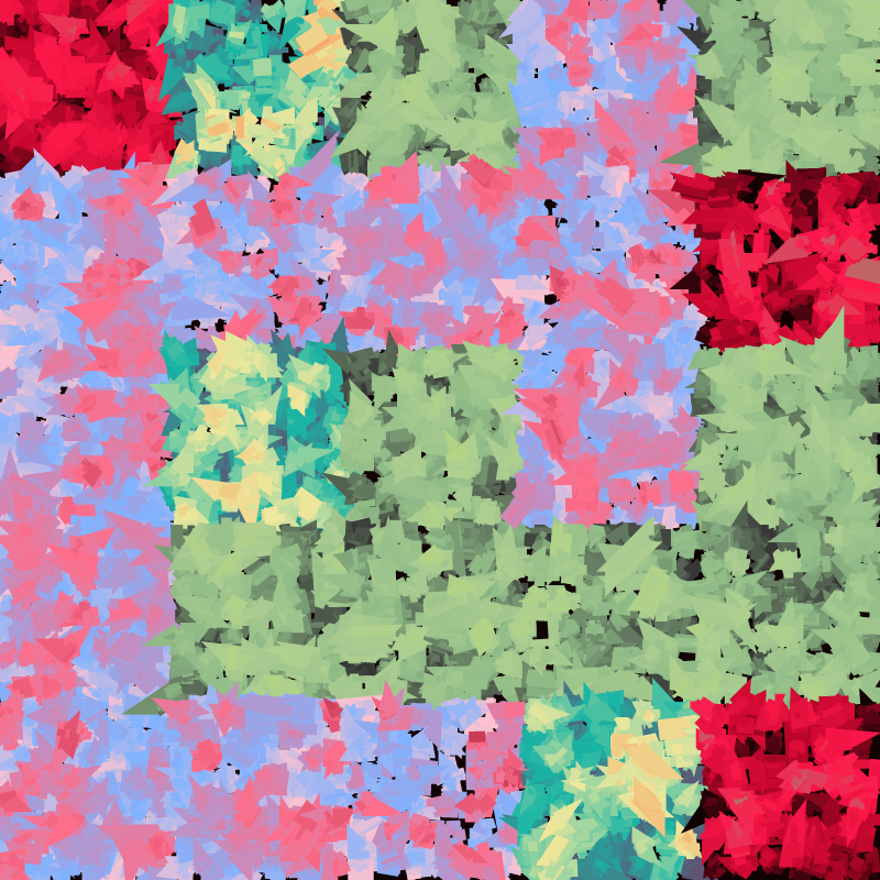 Watercolor Grid #10 static token preview