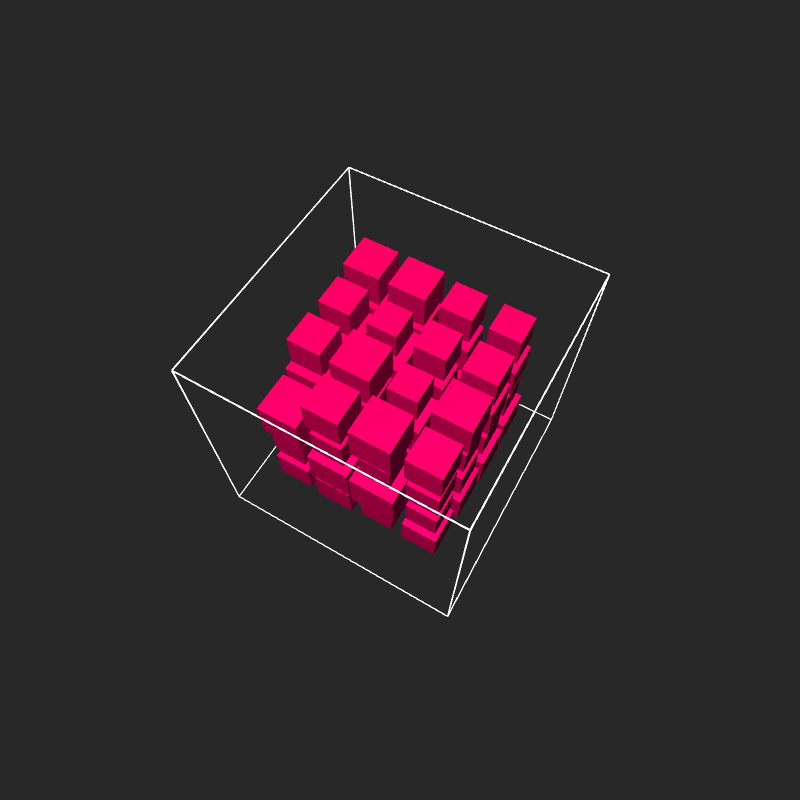 Transparent cube #001 #8 static token preview