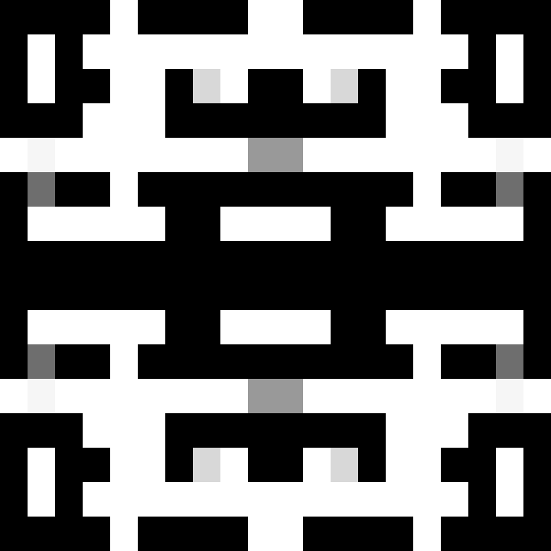 QR Glyphs Invaders #16 static token preview