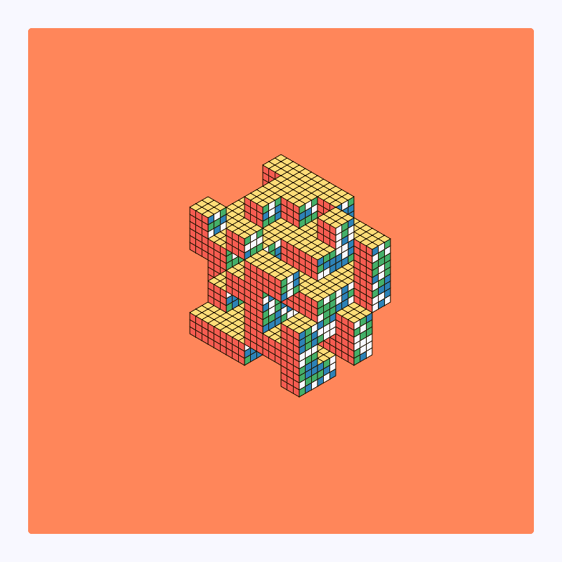 Rubik’s Fortress II #23 static token preview