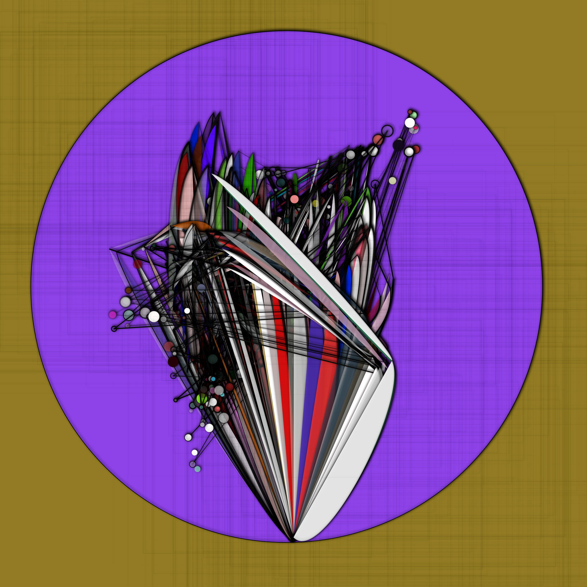 Geometric Bouquet #2 static token preview