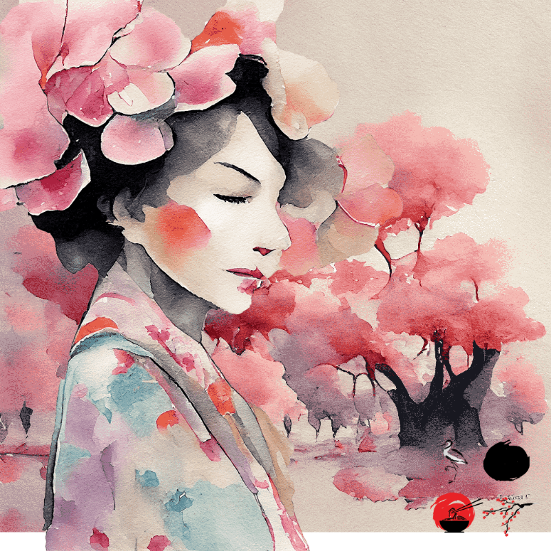 Pink Geisha #9 static token preview