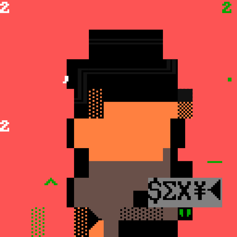 Gen DOS Punk #8 static token preview
