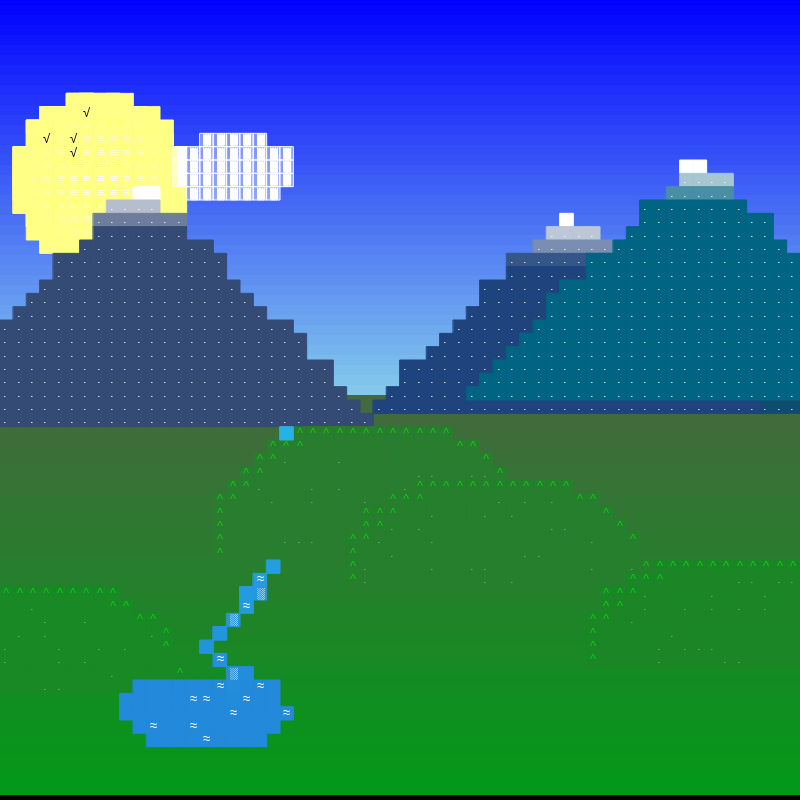 Ascii Timescapes #16 static token preview