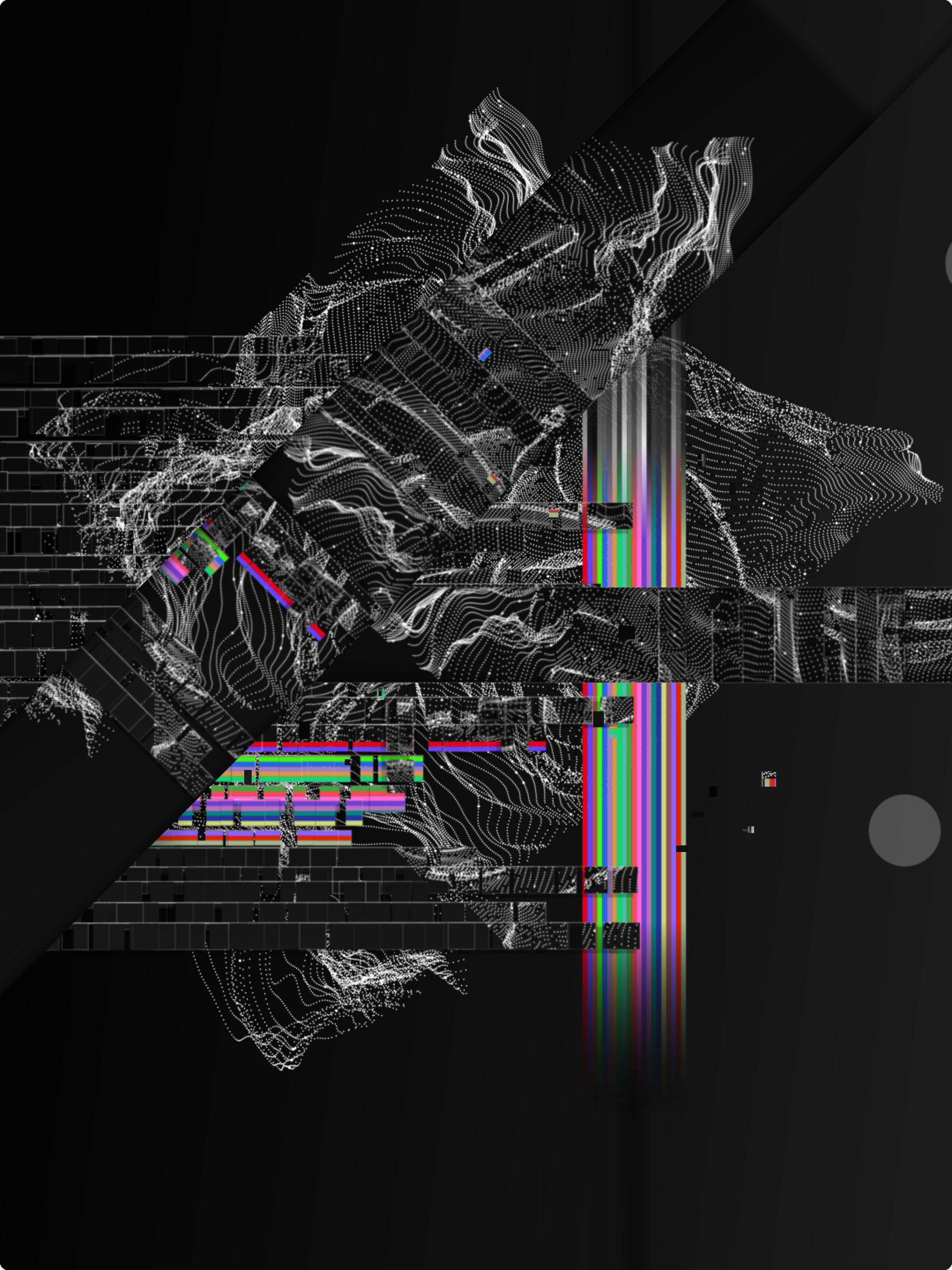 Fronteras en abstracto #137 static token preview
