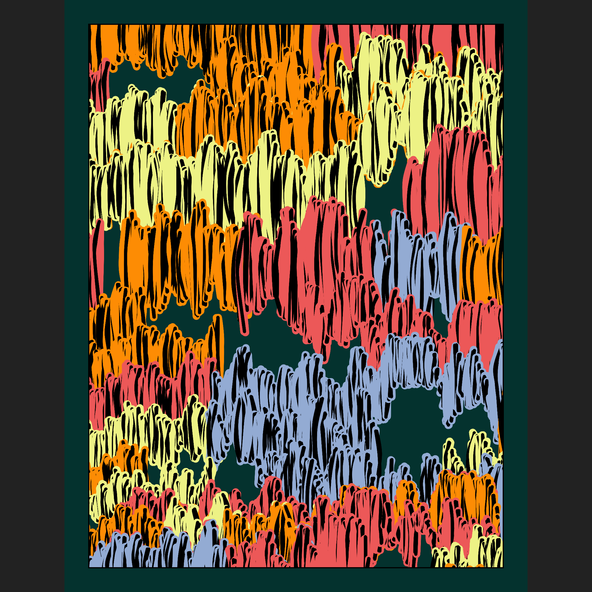 Colour streaks #22 static token preview