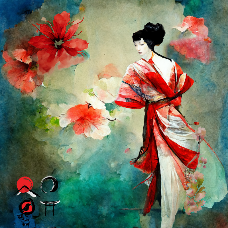 The dancing geisha #22 static token preview