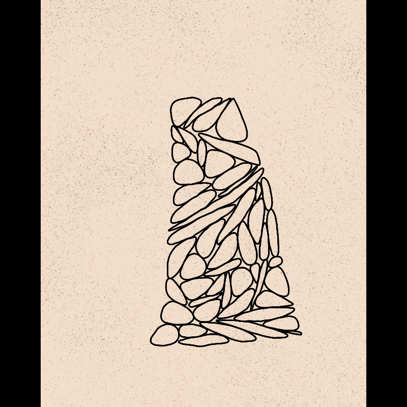 sketch: cairn() #18 static token preview