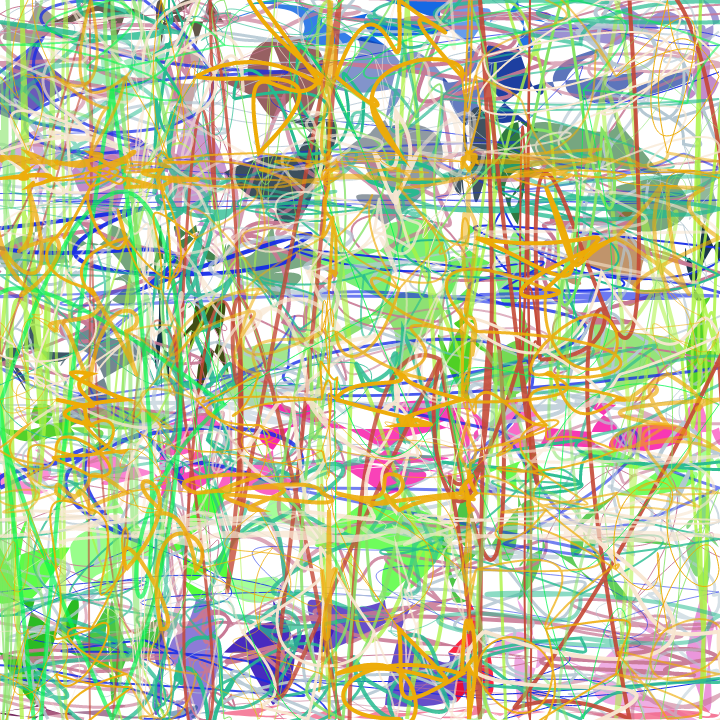 Action Painting #9 static token preview