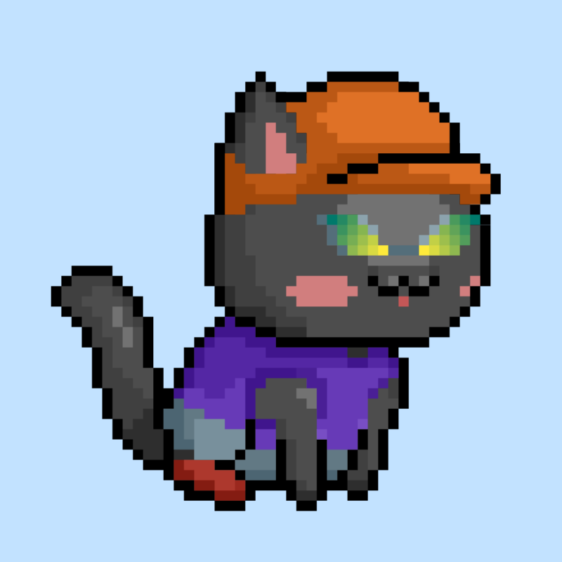 KittyTheCat #22 static token preview