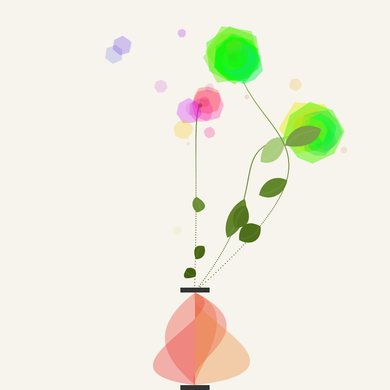 Crystal Bouquet #3 static token preview