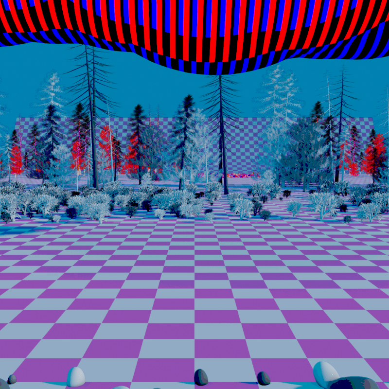 CRT Landscapes #22 static token preview