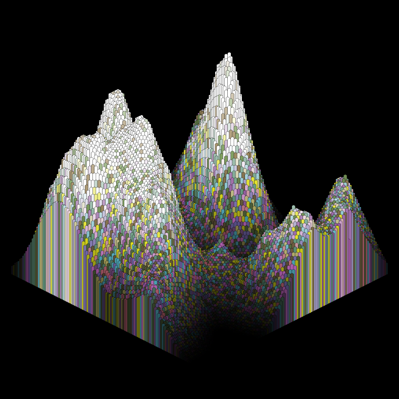 Candy Mountain #16 static token preview