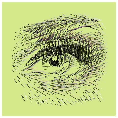 Vector Drawing Eyes A_ #2 static token preview