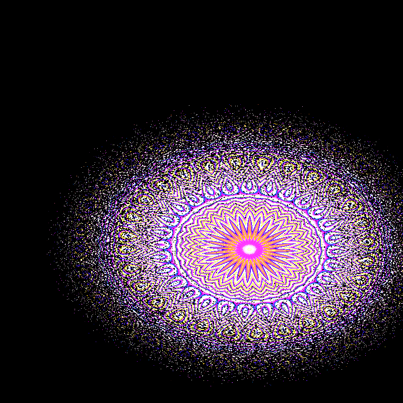 Flowerverse.xyz - (re)generative project #3 static token preview