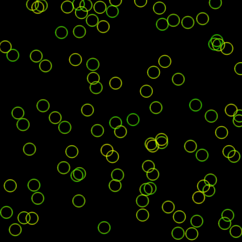 Bouncing circles #20 static token preview