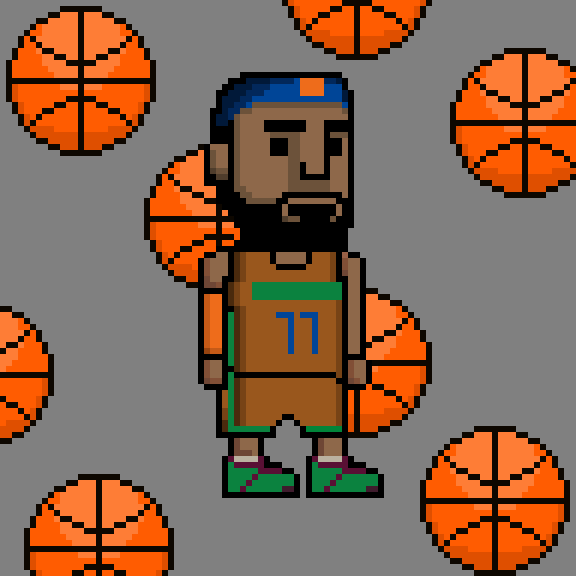 Basketball Player #1 static token preview