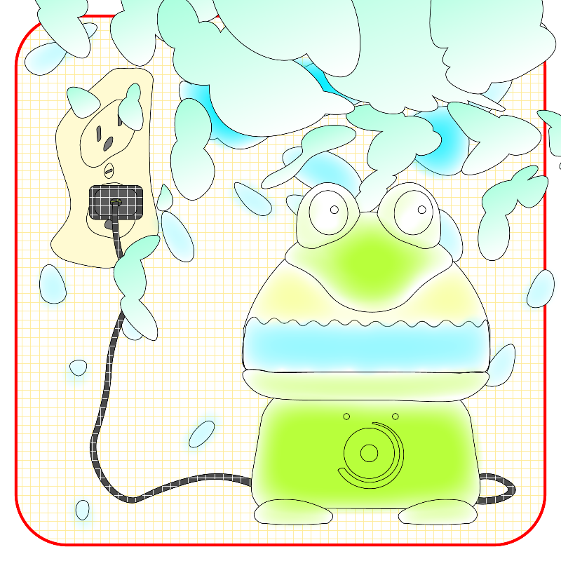 Frog Humidifier #5 static token preview