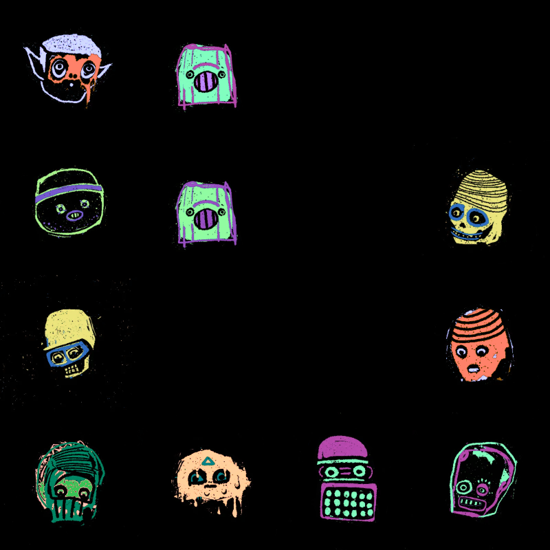 Warhol's Rabble #15 static token preview