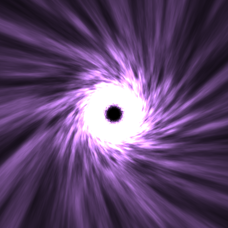 Rotating Black Hole #3 static token preview
