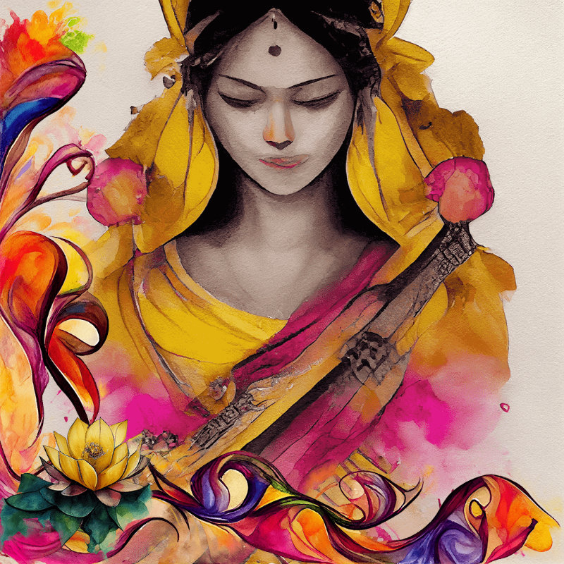 Saraswati #4 static token preview