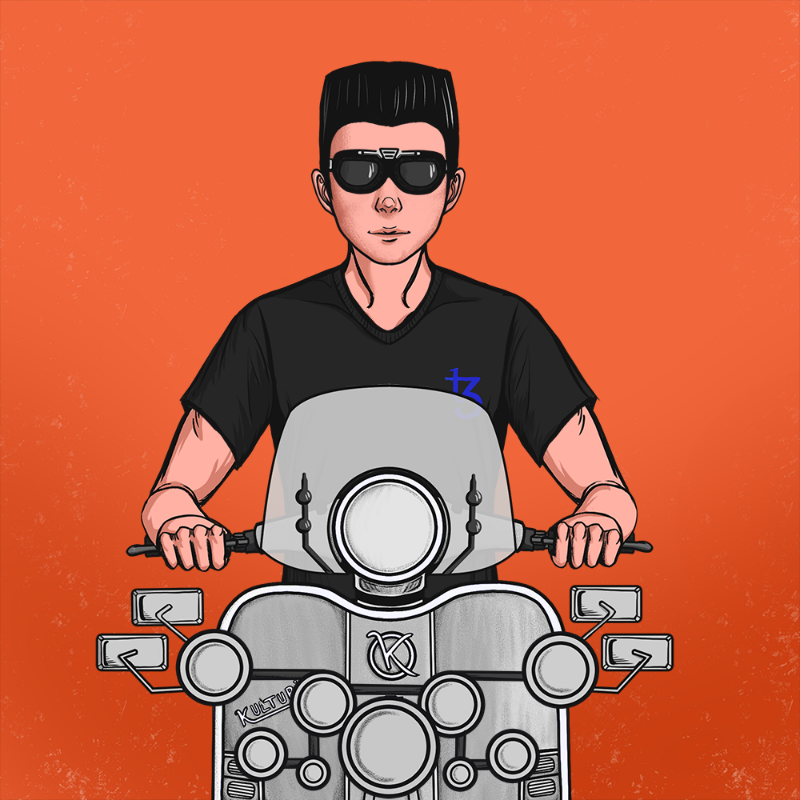 SCOOTER RIOT #203 static token preview