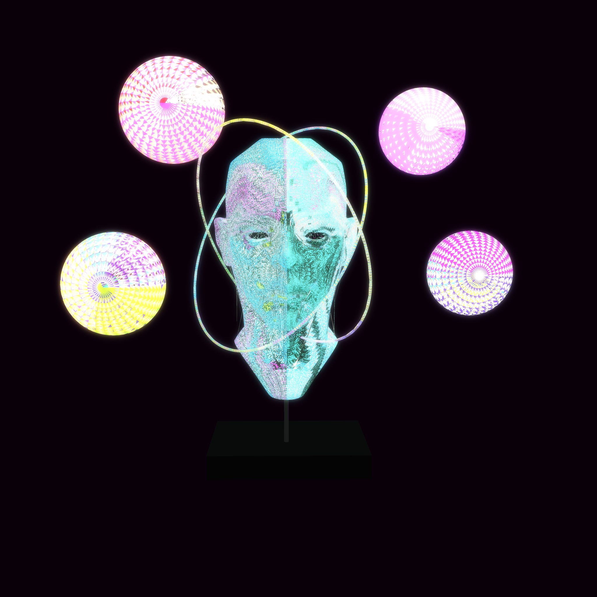 GlitcHead #3 static token preview