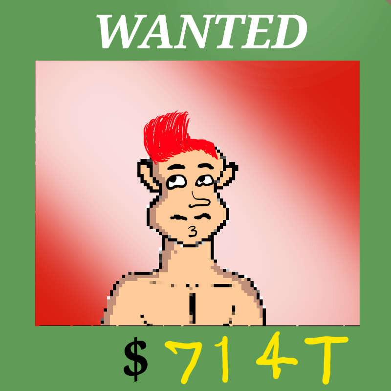 wANTED PUNK #8 static token preview