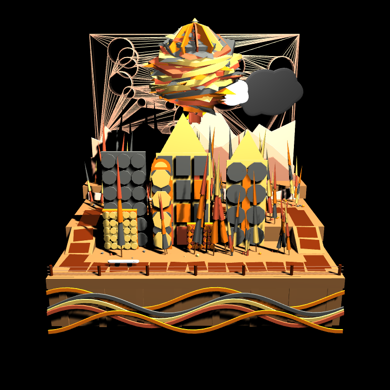 Paper Art 3D #11 static token preview