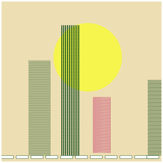 The city of abstractions #13 static token preview