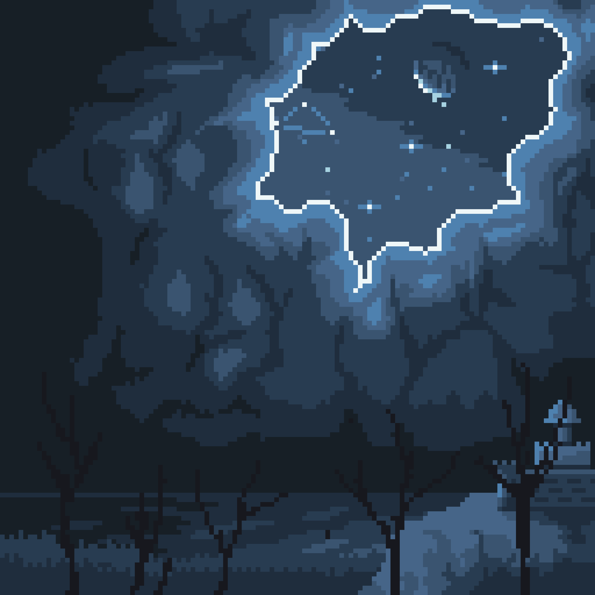 Stories of a Blue Bit Night #6 static token preview
