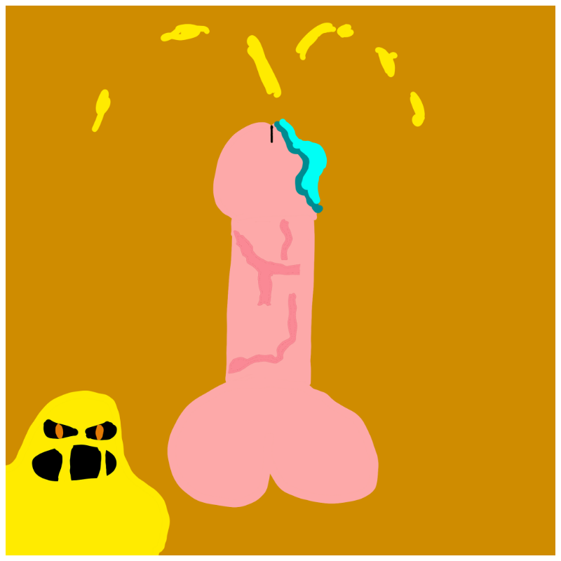 Decayed Dickgenerative Art #30 static token preview