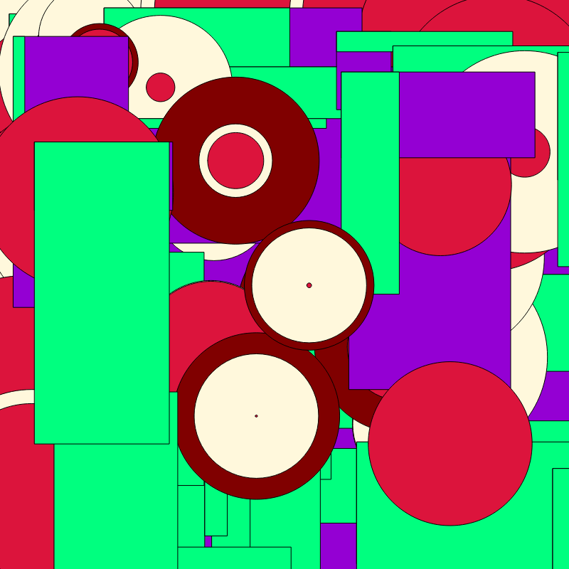 Randomness of Shapes #1 static token preview